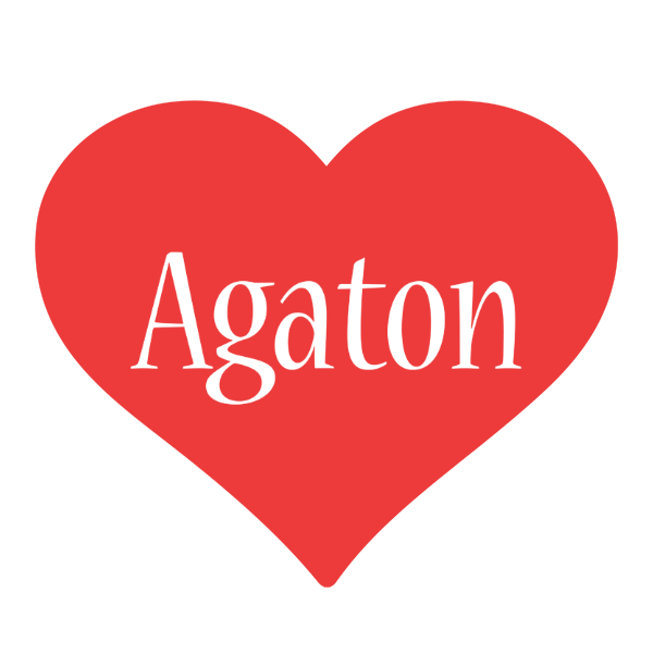 Agaton love logo
