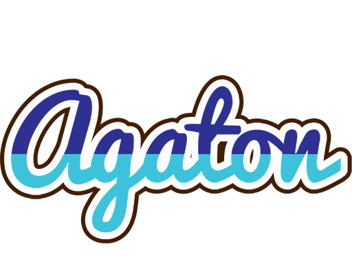 Agaton raining logo