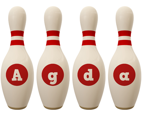 Agda bowling-pin logo