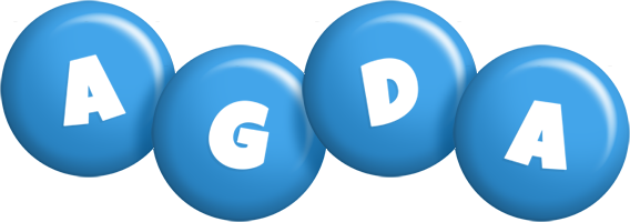 Agda candy-blue logo