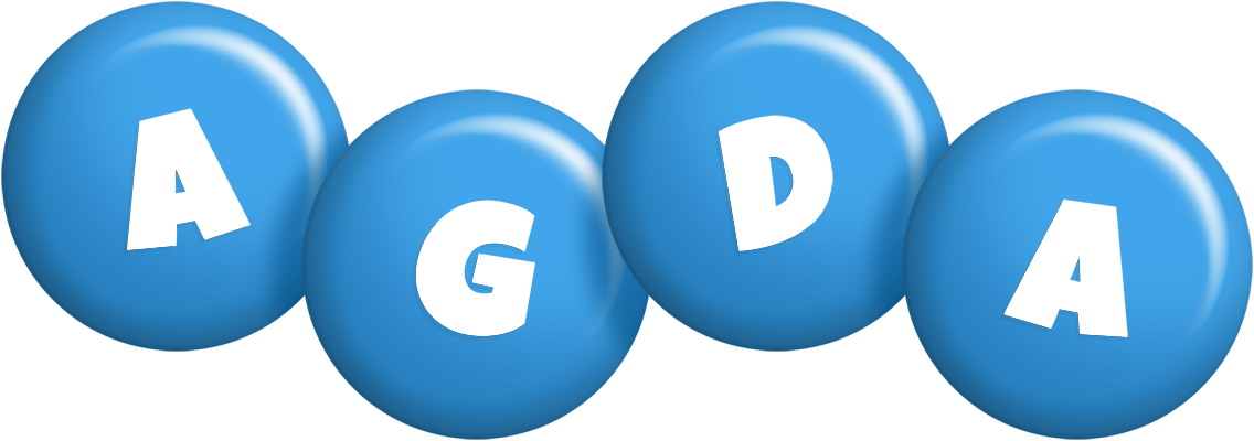 Agda candy-blue logo
