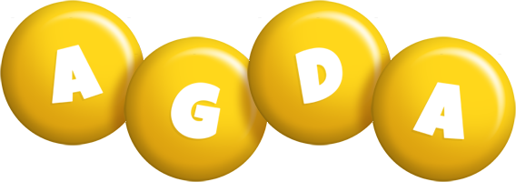 Agda candy-yellow logo