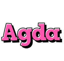 Agda girlish logo