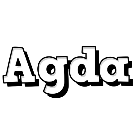 Agda snowing logo