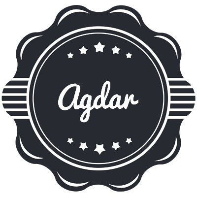 Agdar badge logo