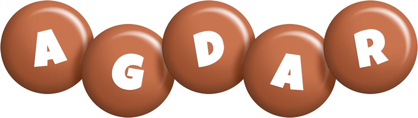 Agdar candy-brown logo