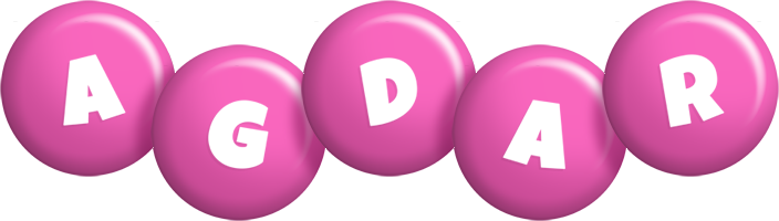 Agdar candy-pink logo