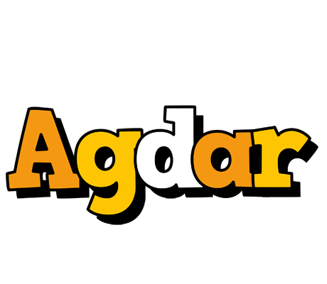 Agdar cartoon logo