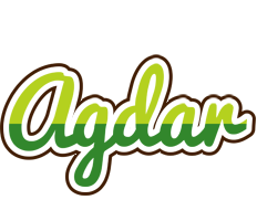 Agdar golfing logo