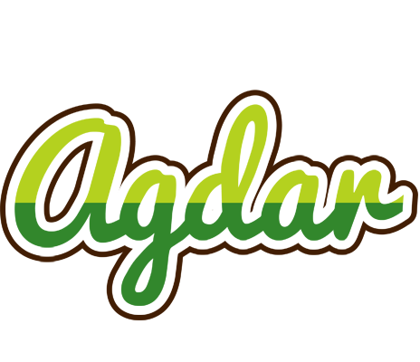 Agdar golfing logo