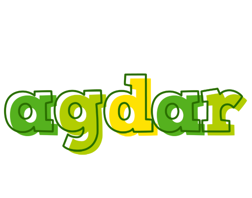Agdar juice logo
