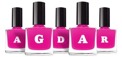 Agdar nails logo