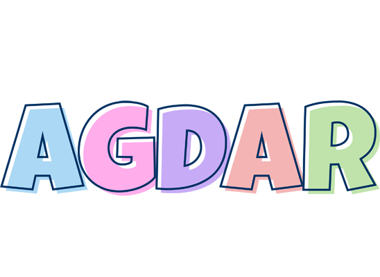 Agdar pastel logo