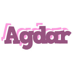Agdar relaxing logo