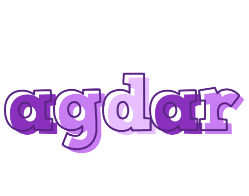Agdar sensual logo