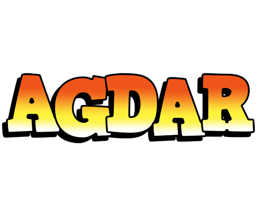 Agdar sunset logo