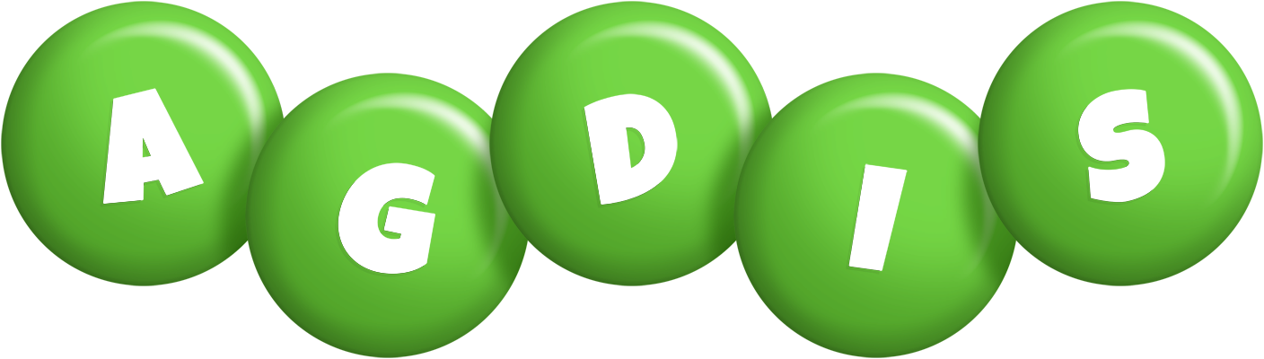 Agdis candy-green logo