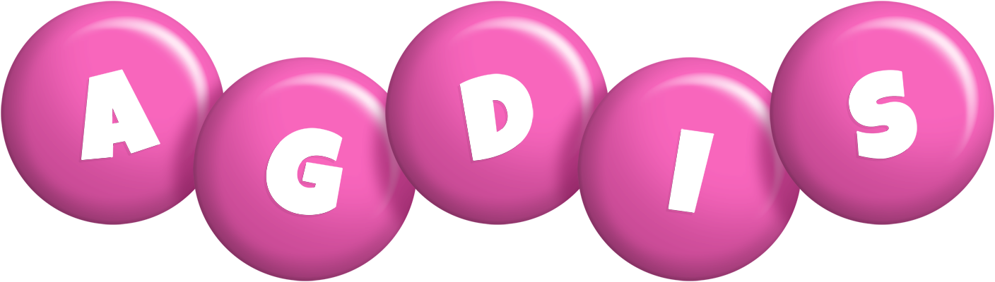Agdis candy-pink logo