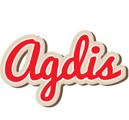 Agdis chocolate logo