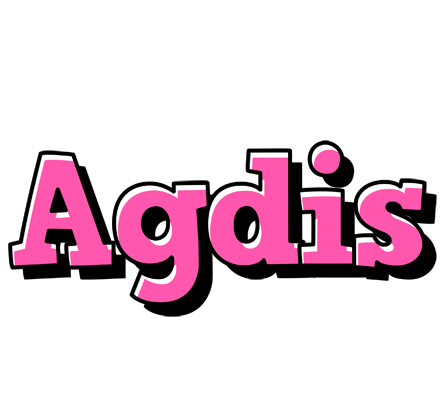 Agdis girlish logo