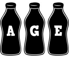 Age bottle logo