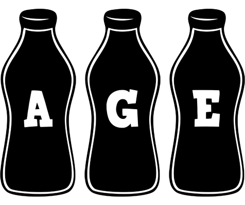 Age bottle logo