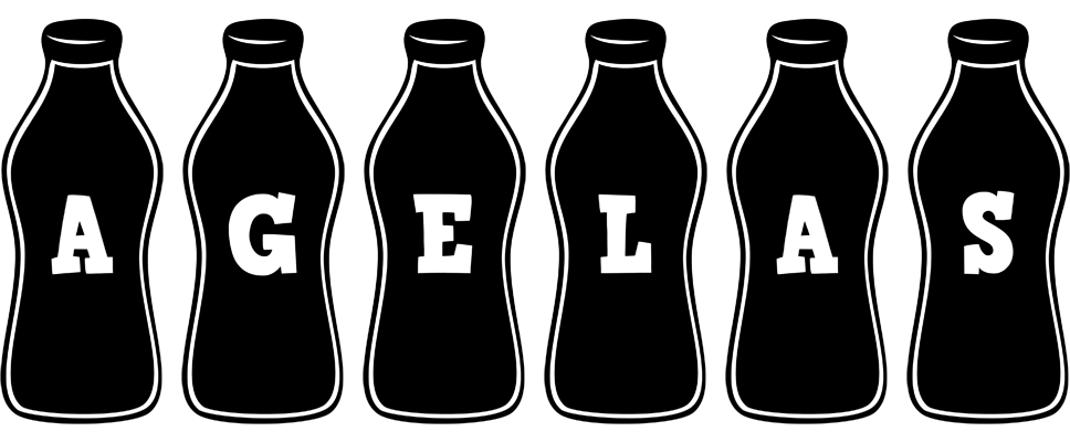 Agelas bottle logo