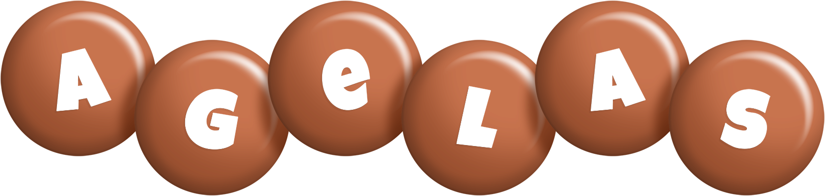 Agelas candy-brown logo