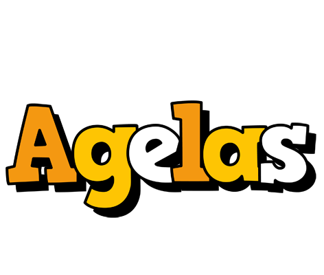 Agelas cartoon logo