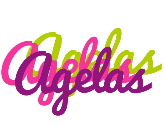 Agelas flowers logo