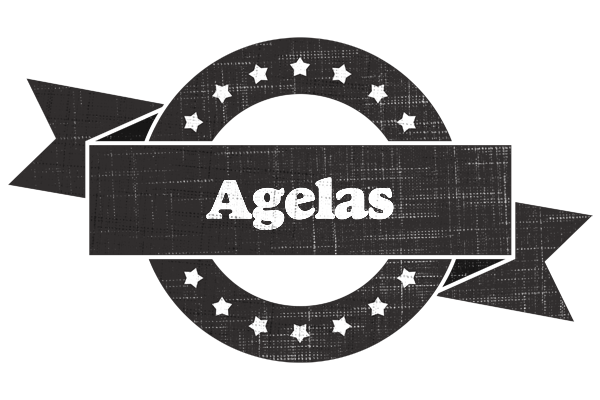 Agelas grunge logo