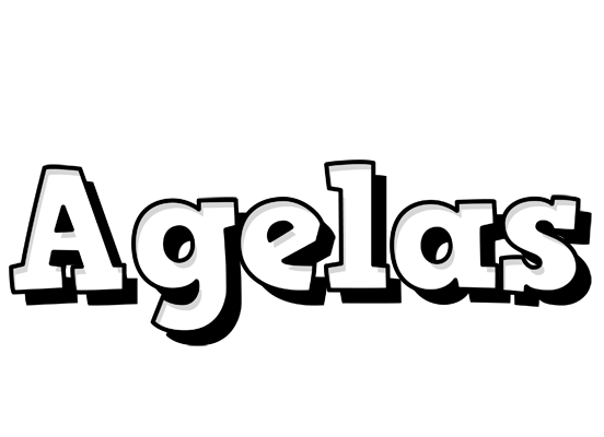 Agelas snowing logo