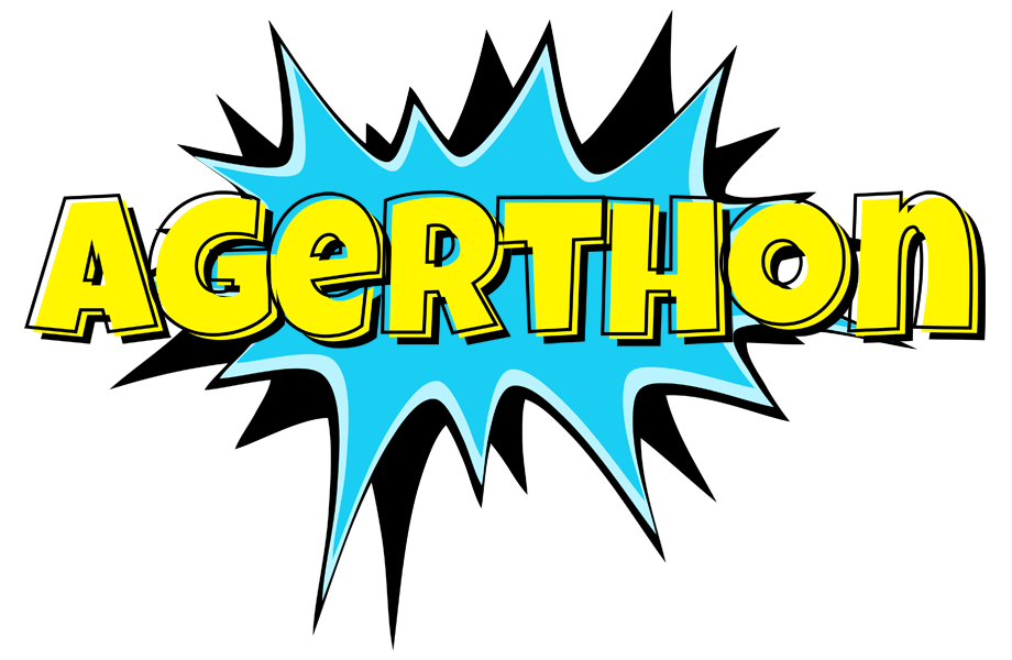 Agerthon amazing logo