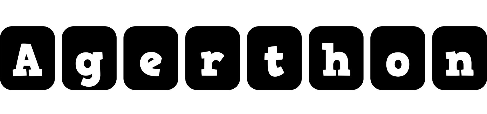 Agerthon box logo