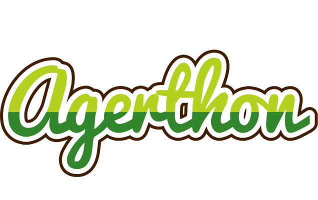 Agerthon golfing logo