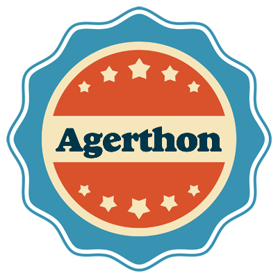 Agerthon labels logo