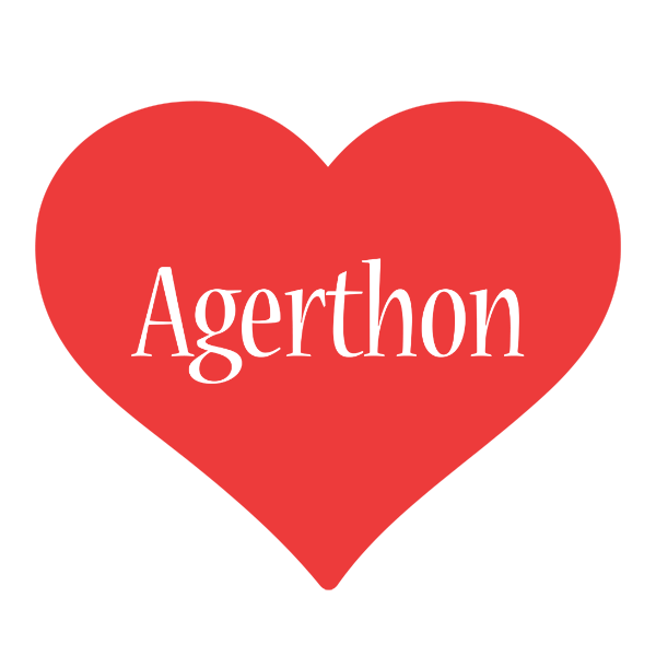 Agerthon love logo