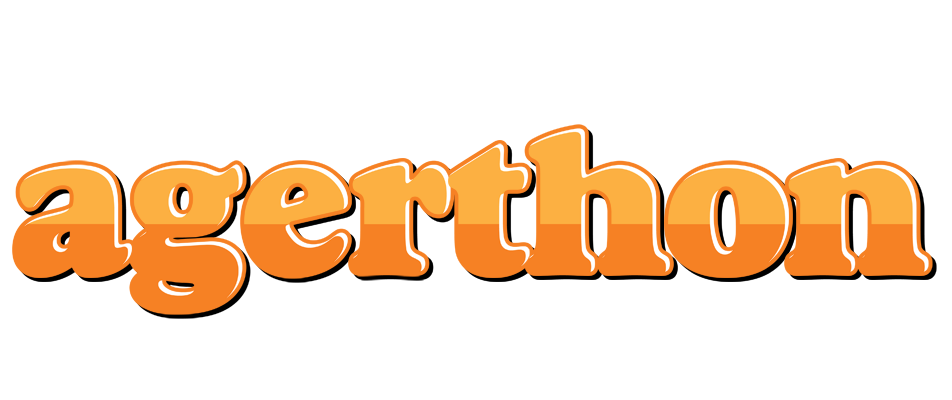 Agerthon orange logo