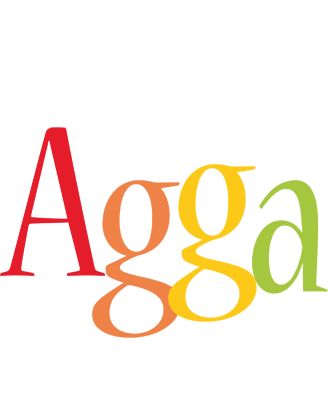 Agga birthday logo
