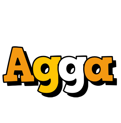 Agga cartoon logo