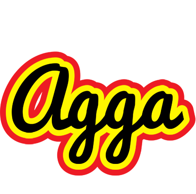 Agga flaming logo