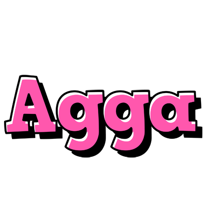 Agga girlish logo