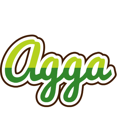 Agga golfing logo