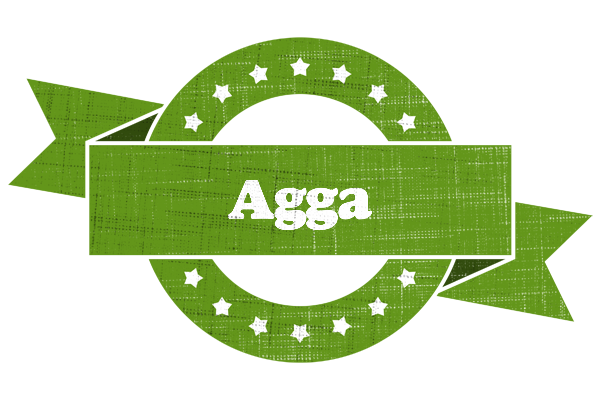 Agga natural logo