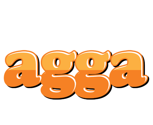 Agga orange logo