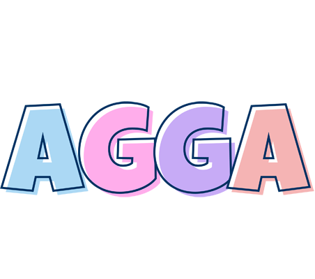 Agga pastel logo