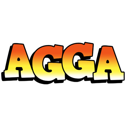 Agga sunset logo