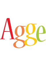 Agge birthday logo