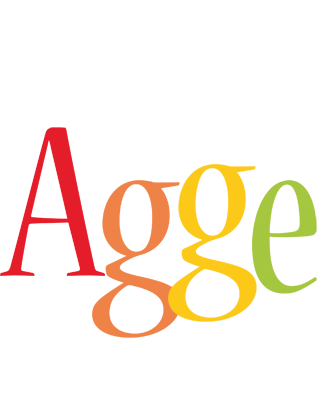 Agge birthday logo