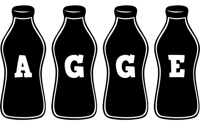 Agge bottle logo